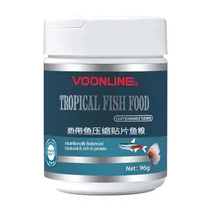 Protein cao nhỏ có kích thước vá cá đồ trang trí thực phẩm thức ăn cho cá với hương vị tôm thành phần chính protein bột cá thức ăn vật nuôi