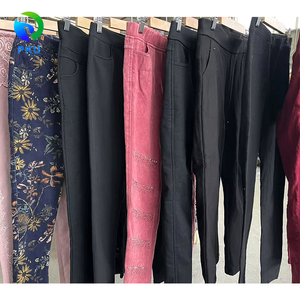 Pantaloni Skinny da donna <span class=keywords><strong>senza</strong></span> cerniera alla moda vestiti usati da donna all'ingrosso abbigliamento all'ingrosso - Product Image 5