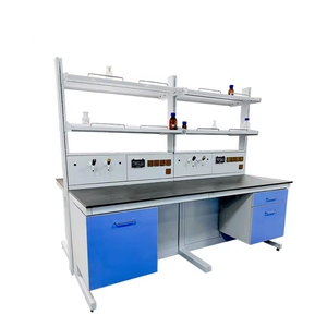 Banchi da Laboratorio in Acciaio con Piano in Resina Epossidica per <span class=keywords><strong>Laboratori</strong></span> Chimici <span class=keywords><strong>di</strong></span> Scuole e Università - Product Image 5