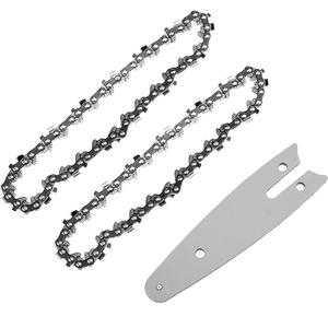 Juego de barra guía para motosierra a batería, 4 en 1, piezas de repuesto para herramientas de corte DIY - Product Image 1