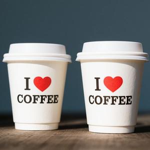 Gobelets à café jetables en papier ondulé à double paroi de 12 oz, sans PFAS, recyclés, imprimés sur mesure pour Noël, qualité alimentaire, pour café chaud et tequila - Product Image 4