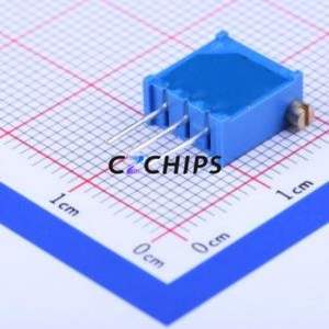 Resistencia Ajustable/Potenciómetro 3296X-1-105LF SIP-3P, Resistencia de 10x4.8mm (Resistencia: 1mOhm) (Precisión: 10%) - Product Image 2