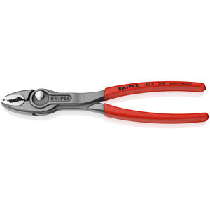 Pince à sertir KNIPEX 82 01 200 TwinGrip avec capacité de préhension avant et latérale, avec revêtement plastique antidérapant - Product Image 1
