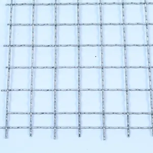 304 316 316L Stainless Steel Woven Wire Mesh BBQ Crimped Wire Mesh
