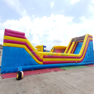 Parque de atracciones inflable gigante para niños, trampolín, casa de brinco, parque de diversiones, parque hinchable. - Product Image 4