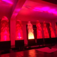Vente directe fabricant : Lampe LED à effet flamme verticale grand format, Lampe brasero électronique pour fêtes et feux de camp, Éclairage de scène d'ouverture