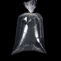 Sac d'emballage pour matelas en plastique PE, plat, à fond ouvert, à ouverture supérieure, grande taille, transparent, imperméable, anti-poussière, pour cadeaux