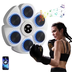 Mini appareil de fitness électrique à domicile mural intelligent Nouveau design Machine de boxe Musique PU Matériel d'entraînement factice <span class=keywords><strong>Punch</strong></span> Pad Wraps - Product Image 1