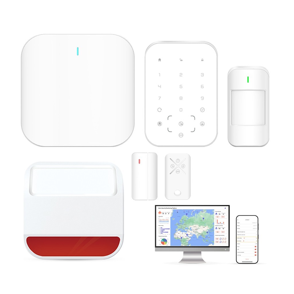 WIFI 4G Alarm Home Security Shop Alarm System Smart Wireless RJ45 Home Alarm System Lan Burglar Intrusion System · image 6