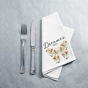 ผ้าขนหนูไมโครไฟเบอร์แห้งเร็วพิมพ์ลายเป็นมิตรกับสิ่งแวดล้อมผ้านุ่มผ้าฝ้ายทอใช้ในห้องครัวและโต๊ะ - Product Image 3