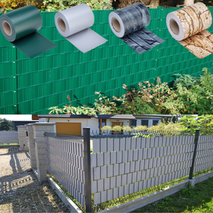 LIYUAN 19cm * 35m PVC Intimité Clôture de jardin Bande verte Bâche écran Clôture - Product Image 5