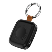 Batterie externe portable 1200 mAh pour montre connectée, chargeur magnétique sans fil avec porte-clés, banque d'alimentation portable pratique, station d'alimentation