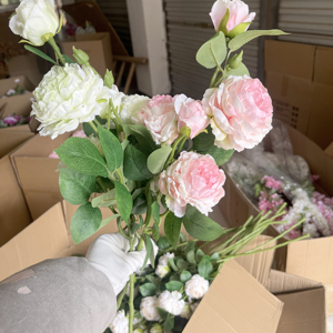 <span class=keywords><strong>ด</strong></span>อกกุหลาบประดิษฐ์แบบพ่น 5 หัว ขายส่ง |   กลีบ<span class=keywords><strong>ด</strong></span>อกสัมผัสเหมือนจริง <span class=keywords><strong>ด</strong></span>ีไซน์ขอบหยัก เหมาะสำหรับตกแต่งแจกันและงาน DIY - Product Image 2