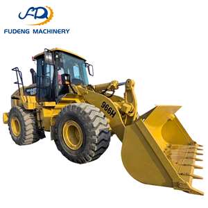 Caricatore Caterpillar 966H di Seconda Mano di Alta Qualità, 5 Tonnellate, Pompa Idraulica Kawasaki, Motore 195KW per Progetti Minerari e Movimento Terra - Product Image 1