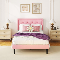 Sofá Cama Convertible de Terciopelo Azul Marino Resistente con Respaldo Acolchado y Patas de Madera Robustas para Sala de Estar Moderna