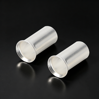 EN1012 Connecteurs à sertir pour fils de cuivre non isolés, type cordon de serrage, plaqués étain, 8AWG, pour assemblage de faisceaux de câbles
