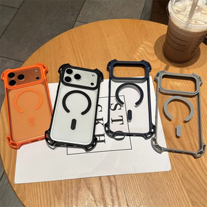 Funda Transparente para Teléfono con Esquinas Reforzadas a Prueba de Golpes para iPhone 17 Pro Max, 17 Pro, 16 Plus, 16, 15, 14, 12, Funda Protectora - Product Image 1