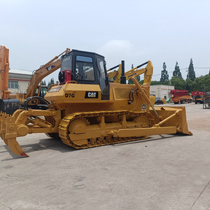 รถดันดินตีนตะขาบ Caterpillar D7G มือสองจากญี่ปุ่น เครื่องยนต์ CAT 3306 ขนาดกลาง พร้อมริปเปอร์ สำหรับงานก่อสร้างปรับระดับพื้นดิน - Product Image 4