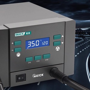 Station de soudage à air chaud Quick K8 1000W avec affichage numérique, outil de soudage de qualité industrielle - Product Image 1