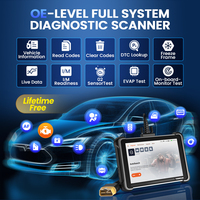 THINKCAR THINKSCAN 689 Dispositivo de Diagnóstico para Automóviles con 34 Funciones de Reinicio, Actualización Gratuita de por Vida, Conexión por Cable, Escáner OBD2 de Sistema Completo