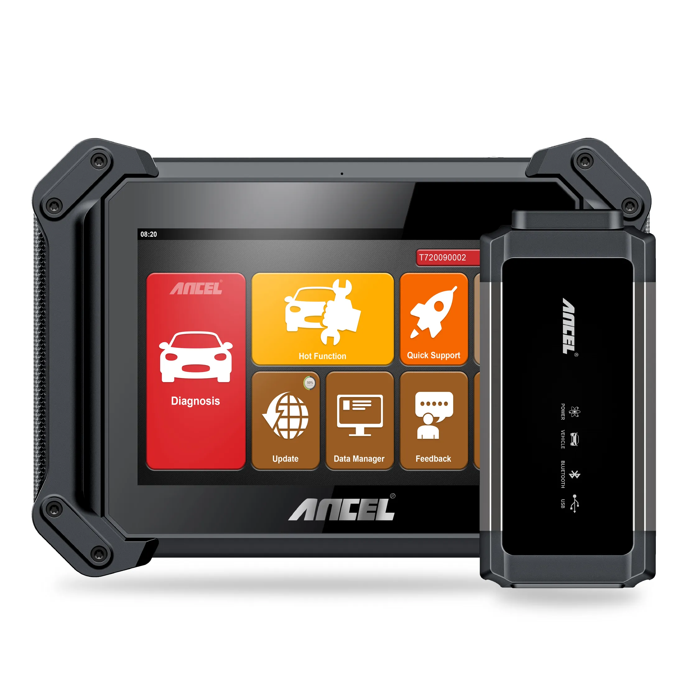 Strumenti per Scanner automobilistico ANCEL V6 PRO codifica iniettore TPS ripristino fari codifica ECU bidirezionale per Scanner per auto VW Audi OBD2