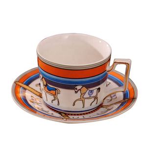 Venta Directa de Fábrica, Juego de Tazas de Café de Cerámica con Diseño de Caballo y Phnom Penh - Product Image 2