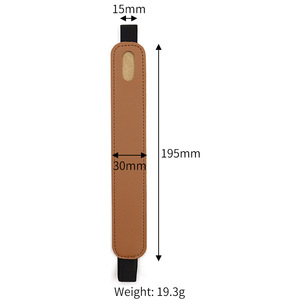 Gran oferta, portalápices de cuero PU para cuaderno, estuche portátil para tableta, funda para bolígrafo con banda elástica para Ipad - Product Image 6
