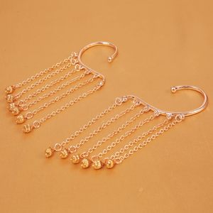 Stile <span class=keywords><strong>di</strong></span> paragone indiano Bollywood donna lungo da sposa lampadario Designer gioielli bracciale orecchini innovativo lucrativo Look forma dell'orecchio - Product Image 4