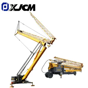 Fornecido Tower Crane Preço 1 Ton 2 Ton 3 Ton Auto Erecting Mobile Tower Crane para Venda Amarelo China Marca Tower Crane 25m, 20m