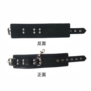 Esposas SM de Cuero de Alta Calidad para Juegos de Pasión <span class=keywords><strong>y</strong></span> Restricción, Accesorios para Adultos, Juguetes Sexuales para Parejas - Product Image 6