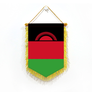 Bandiera Malawi, striscione vibrante, 20*30cm con bordo nappa, adatto per attività di scambio in Sud <span class=keywords><strong>Africa</strong></span> - Product Image 2