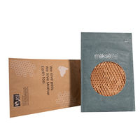 Enveloppes matelassées en papier kraft biodégradable 100% recyclé, taille personnalisée XCGS, sac d'expédition en nid d'abeille naturel