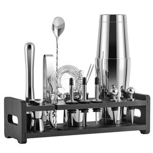 <span class=keywords><strong>Kit</strong></span> de <span class=keywords><strong>barman</strong></span> <span class=keywords><strong>professionnel</strong></span> haute résistance à la corrosion, ensemble d'outils de bar à domicile, 5 pièces, avec table - Product Image 3