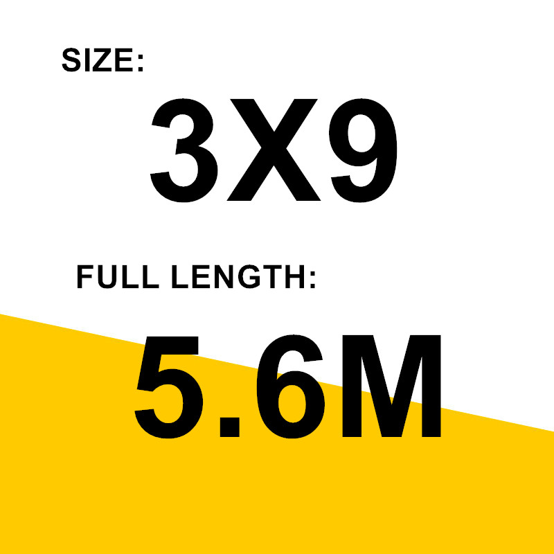 3x9  5.6m  3.2m Aluminum Extension Ladder