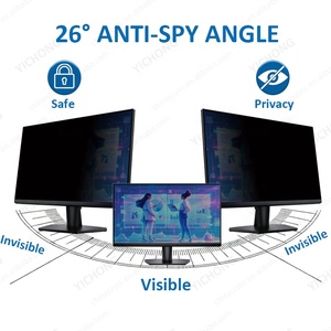 ฟิล์มกันแสงสีฟ้าแบบสองด้าน ป้องกันการมองเห็นจากด้านข้าง สำหรับจอ <span class=keywords><strong>DELL</strong></span> ขนาด 23.8 นิ้ว 16:9  แบบถอดได้ - Product Image 2