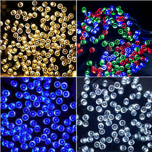200LED 20M de <span class=keywords><strong>la</strong></span> <span class=keywords><strong>calle</strong></span> impermeable <span class=keywords><strong>Cadena</strong></span> de hadas de patio iluminación led Parque luz solar al aire libre luces de jardín - Product Image 5