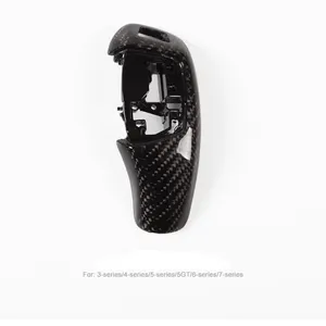 For BMW Carbon Fiber Sports and Ordinary style F10 F30 F31 F02 Replacement i drive gear knob m5 shift