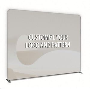 Hot Selling Custom Eco-Friendly Pop Backdrop 10x10ft Straight <b>Frame</b> Tension Fabric Display for Trade Promotional Party Supplies - Product Image 4