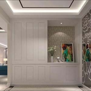 Muebles de Salón Modernos de Gran Capacidad Personalizables, Estilo Viento, Armarios de Entrada, Armarios de Almacenamiento para Porche, Madera, Separador de Ambientes para el Hogar - Product Image 6