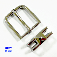 Boucle de ceinture carrée en alliage de zinc à broche unique avec boucle pour ceintures en cuir – Vente en gros