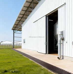 Entrepôts d'élevage, poulaillers, fermes, bâtiments agricoles en acier préfabriqué de conception industrielle moderne - Product Image 5