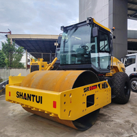Compacteur à tambour unique Shantui SR10-B6 de 10 tonnes, moteur Weichai 97,5 kW, pour la construction routière (modèle 2026)