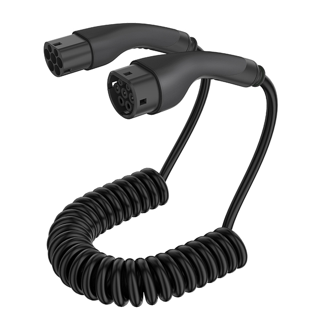 32A 3-Phase TPU EV Charging Cable Type 2 Type 2 IP55 5M (Customizable) IEC 62196-2 Standard High Durability (>10000 Cycles) New