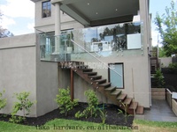 TAKA Intérieur/extérieur DIY facile à installer Escalier flottant de maison de haute qualité