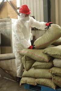 ผ้าโพลีเมอร์แบบใช้แล้วทิ้งผ้าไม่ทอแบบใช้แล้วทิ้งป้องกันฝุ่น PP ป้องกันไฟฟ้าสถิตย์ - Product Image 6