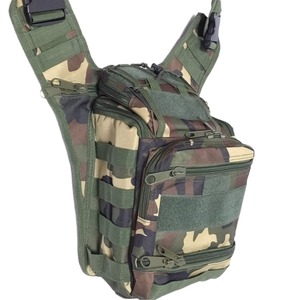 <span class=keywords><strong>Bolso</strong></span> táctico cruzado para el pecho, <span class=keywords><strong>bolso</strong></span> de hombro multifuncional de tela Oxford para exteriores, resistente al desgaste, impermeable, bolsa para equipo de ventilación - Product Image 5