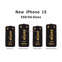 Og It's Me 3D 9H Grade AAA Ultradun Antistatisch Gehard Glas Schermbeschermer ESD Bescherming Grote Gebogen Rand Mobiele Telefoon