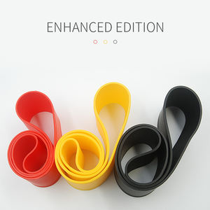 卸売カスタムロゴヨガフィットネス運動弾性ストレッチミニラテックス抵抗ループバンド - Product Image 2