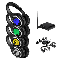 Casque sans fil UHF en gros RF998A – Casque DJ HIFI pour Silent Disco – Casque sans fil