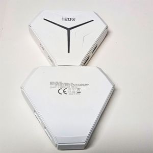 สายชาร์จแบบมีปลั๊ก US/EU/UK รุ่นใหม่ 120W ชาร์จเร็ว USB ที่ชาร์จติดผนัง PD ชาร์จเร็วหลายพอร์ตสำหรับโทรศัพท์มือถือ - Product Image 3